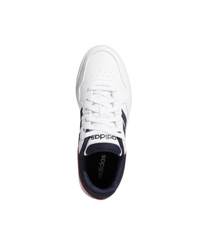 Chaussures Adidas Hoops 3.0Blanc