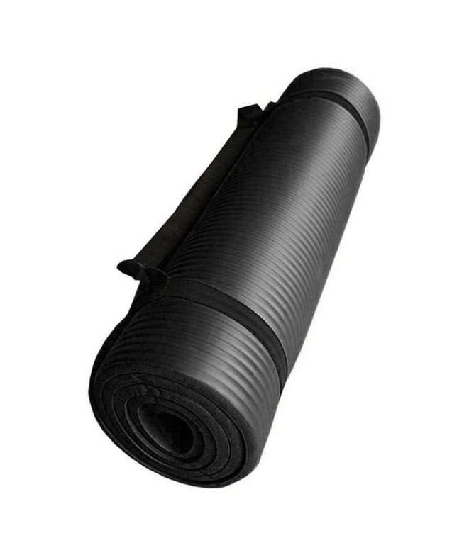 Tapi de yoga Softee Matrixcell Épaisseur 1 cm Noir