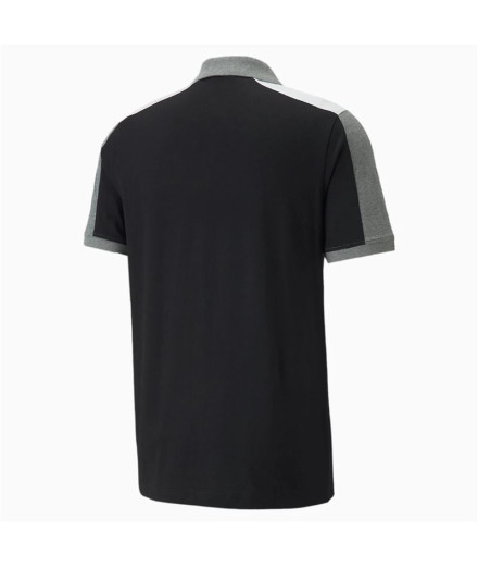 Polo Puma Essentials+ Block M Cinzento 2