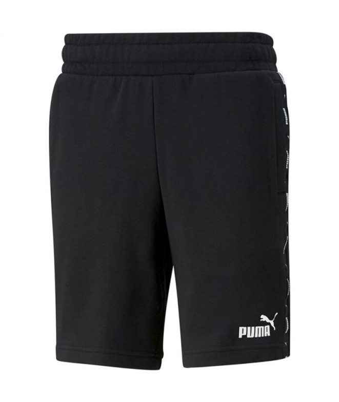 Calça calções Puma Essentials+ Tape 9" TR M Preto