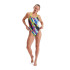 Maillot de bain Speedo Allover Starback 1 Pièce W Noir