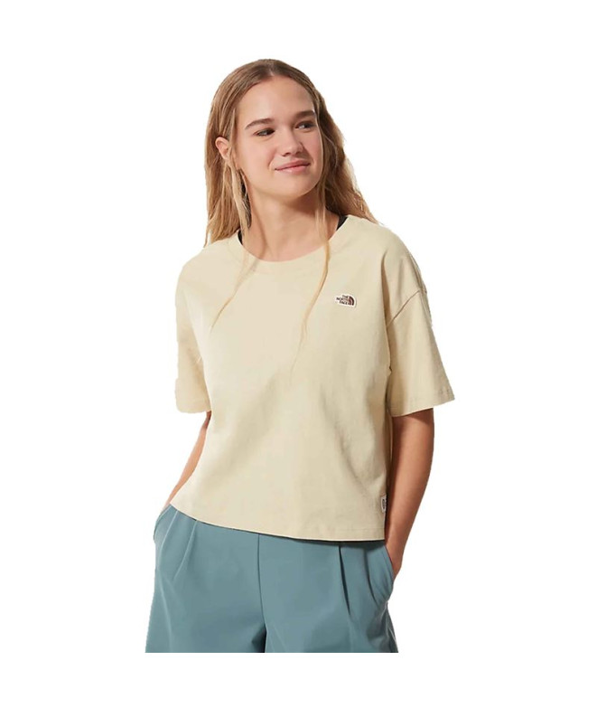 Camiseta The North Face Heritage Recycled W Khaki