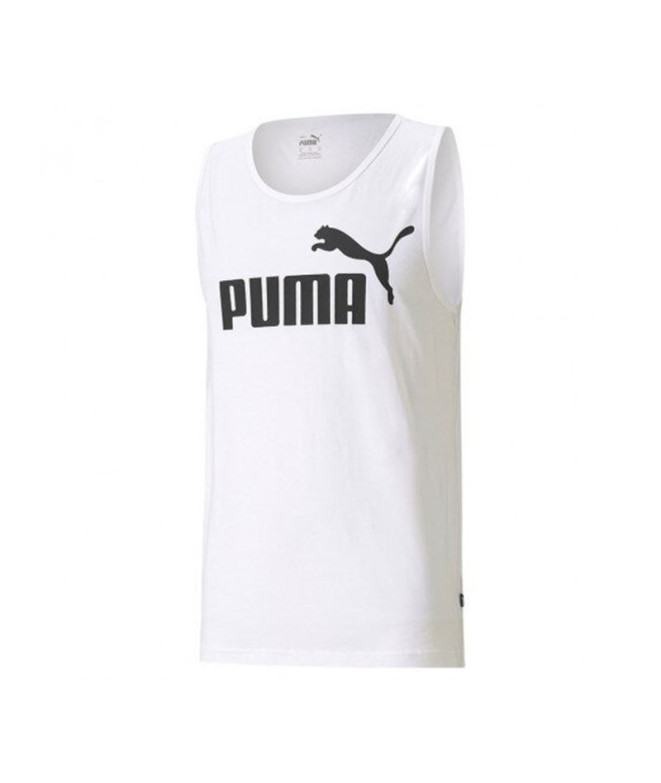 T-shirt running sans manches Puma Essentials Tank M White