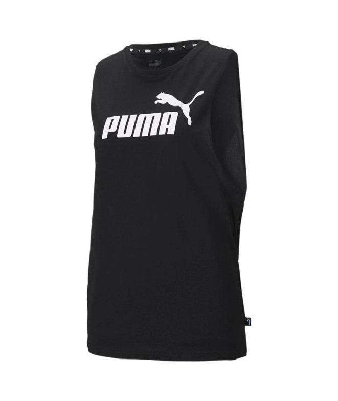 T-shirt débardeur sans manches Puma Essentials Cut Off Logo W Black