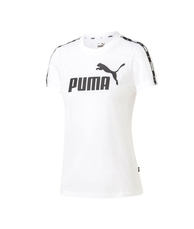 Puma Power Tee W Blanc T-shirt à manches courtes