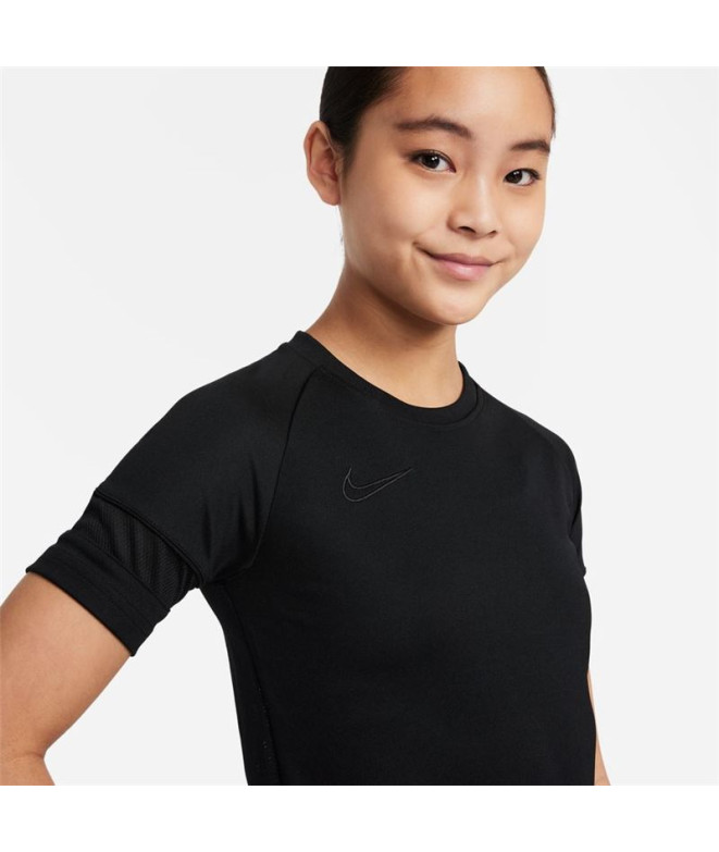 Camiseta Nike Dri-Fit Academy Preto para raparigas