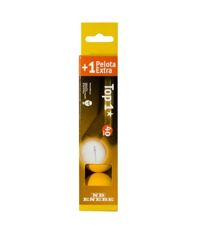 Balles de tennis de table Enebe 3+1 Haut 1 40 mm Orange