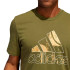 T-shirt adidas Art Bos Graphic M Vert