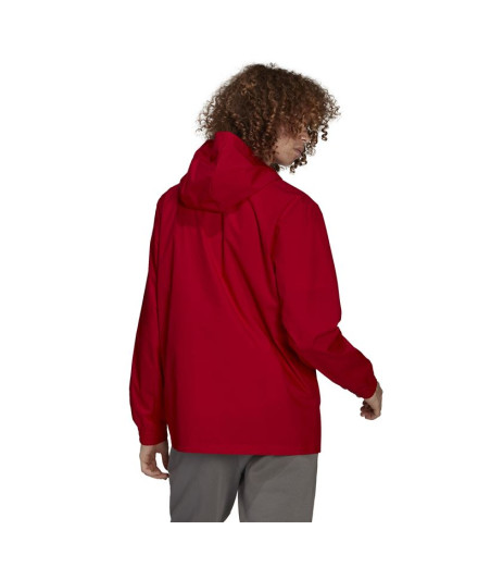 Veste hooded football adidas Entry 22 All-Weather Red M 2