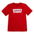 Camiseta manga curta Levi's Batwing Rapazes Vermelho