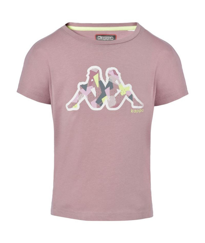 T-shirt Kappa Quissy Kid Jr Pink