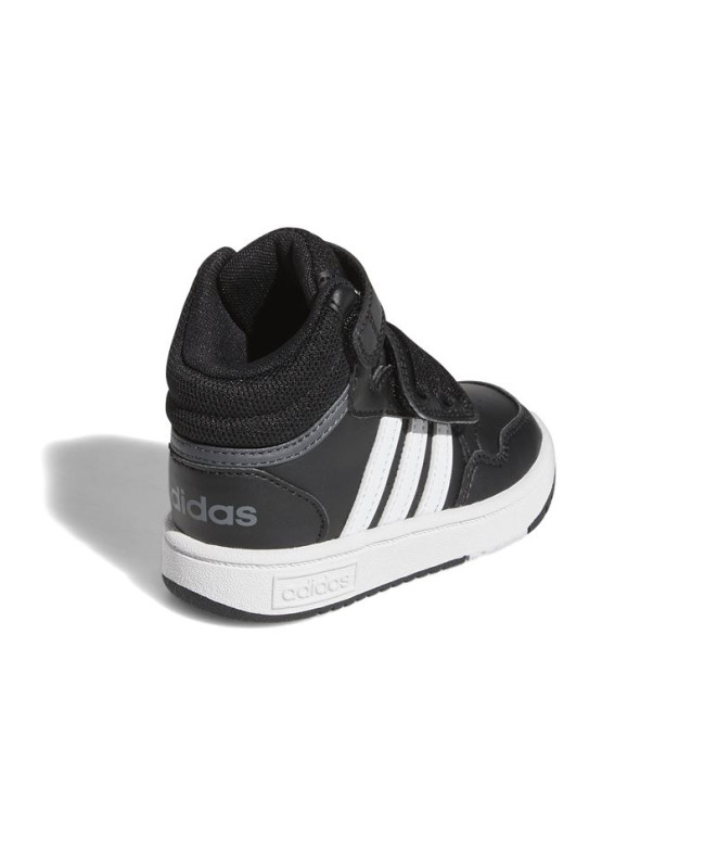 Sapatilhas adidas Hoops Mid 3.0 Preto bebé