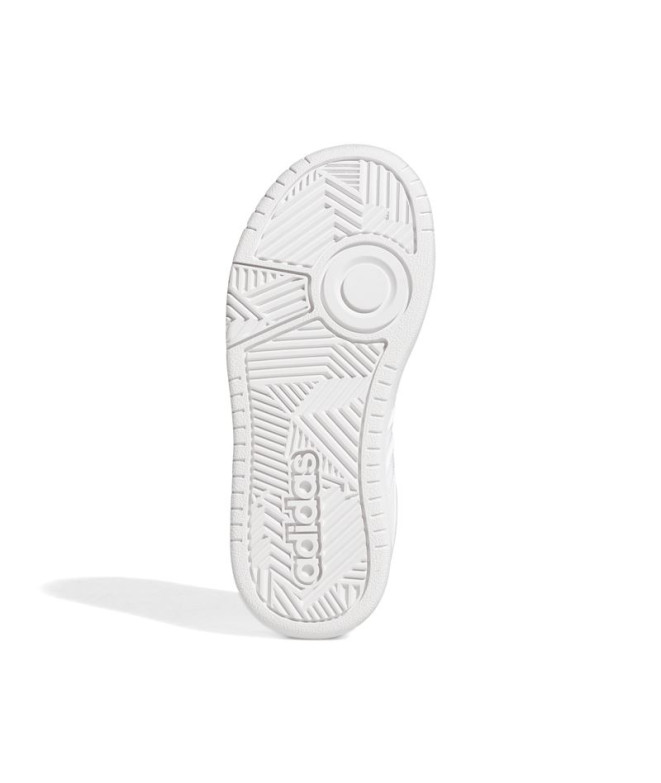 Chaussures adidas Hoops Kids Blanc