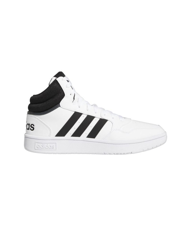 Sapatilha adidas Hoops 3.0 Mid Classic Vintage M Branco