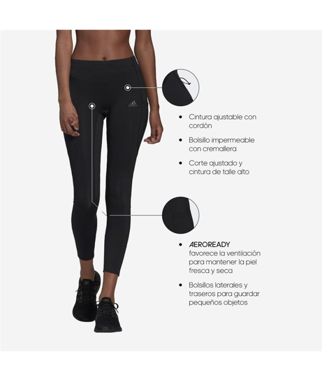 Leggings de running adidas Fastimp 7/8 T Femmes