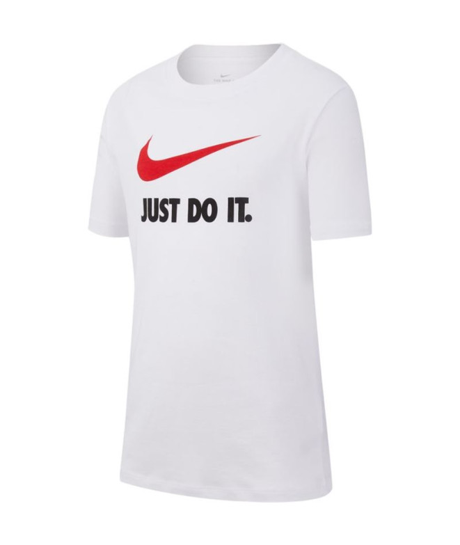 Camiseta Nike Roupa de desporto para rapaz Branco