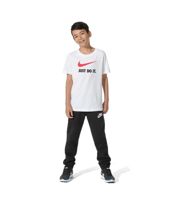 Camiseta Nike Roupa de desporto para rapaz Branco