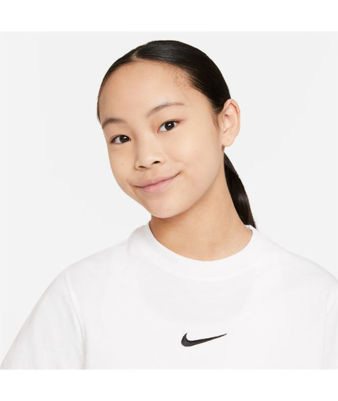 T-shirt Nike Sportswear Filles Blanc