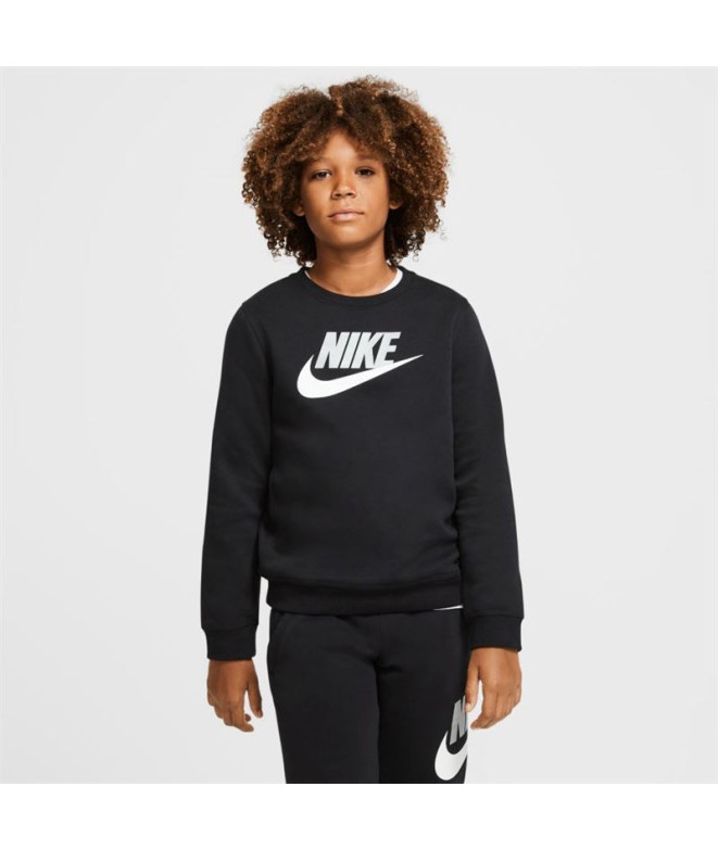 Sudadera Nike Sportswear Club Fleece Boys Black