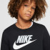 Moletom Nike Sportswear Club Fleece Rapazes Preto