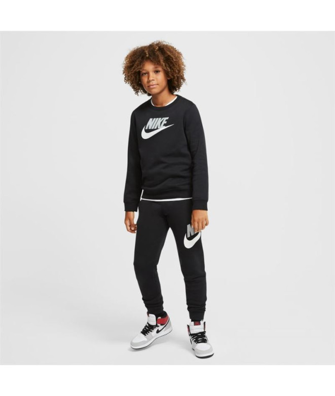 Sudadera Nike Sportswear Club Fleece Boys Black