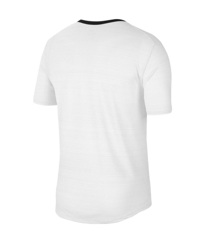T-shirt running Nike de Dri-FIT Miler M Blanc
