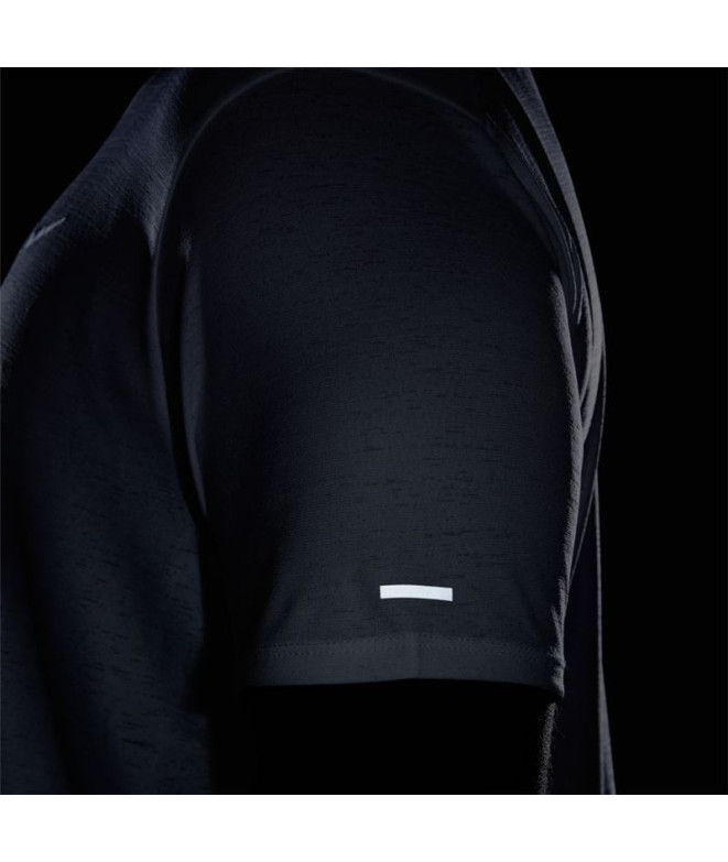 T-shirt running Nike de Dri-FIT Miler M Blanc
