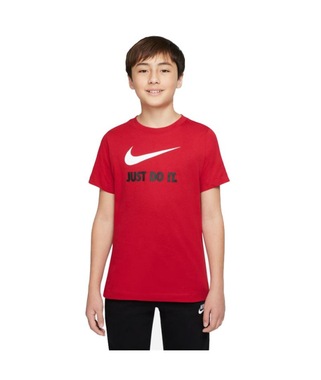 Camiseta Nike Roupa de desporto para rapaz Vermelho