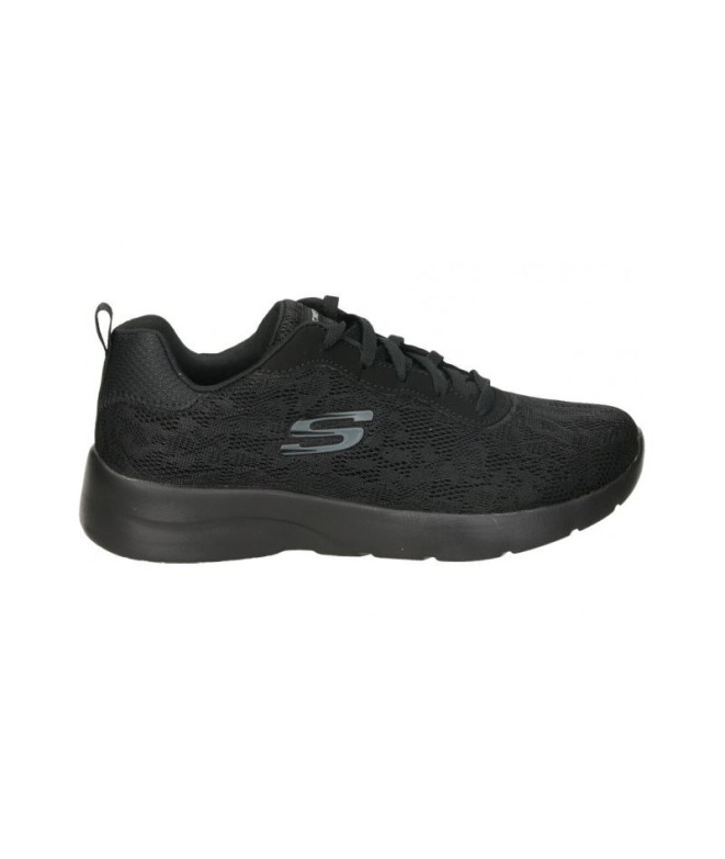 Chaussures Skechers Dynamight 2.0-Homesp Femme Noir Mesh/ Trim