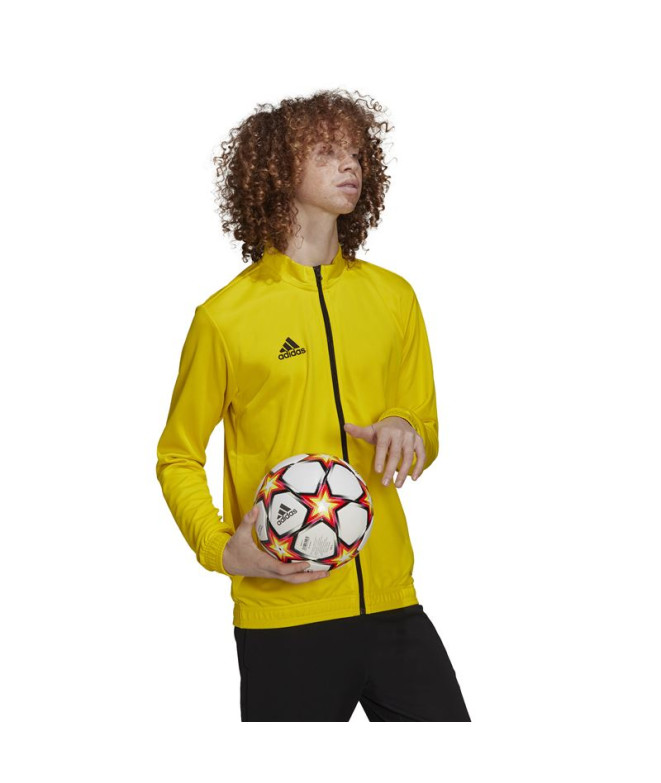 Veste football adidas Homme de l'entrée 22 Jaune