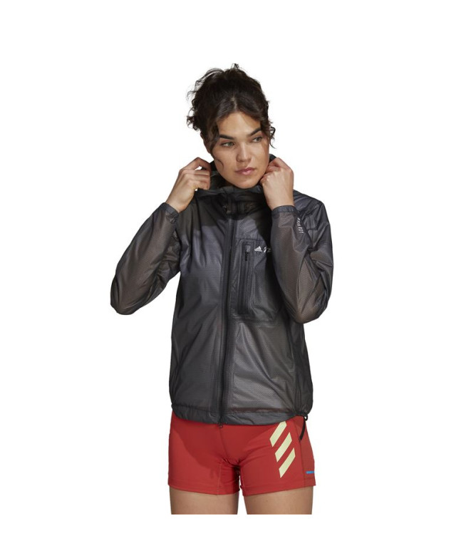 Veste de Trail adidas Agr Rain J Femme