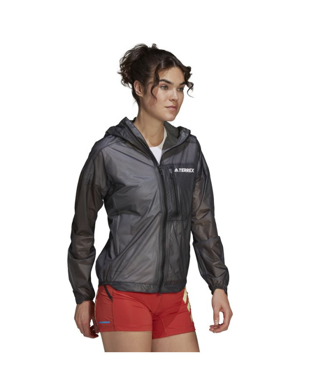 Casaco de Trail adidas Agr Rain J Mulher