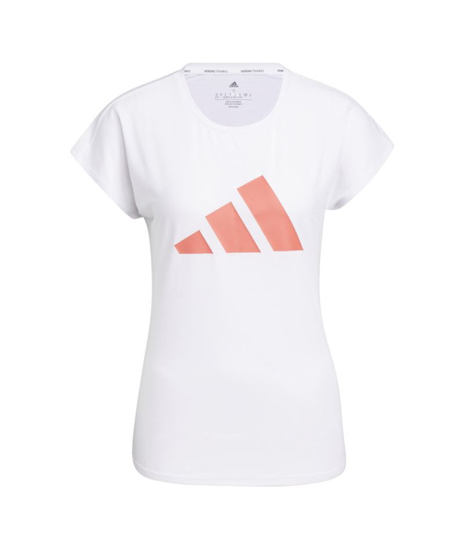 Camiseta de fitness adidas Training 3B W White