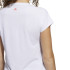 T-shirt de fitness adidas Training 3B W Branco