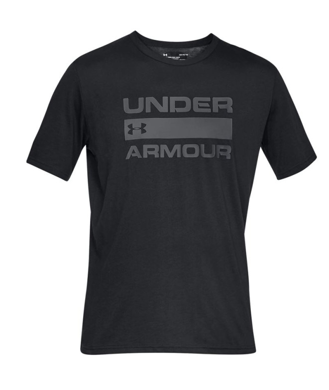 Camiseta de Trainning Under Armour Team Issue Wordmark Black