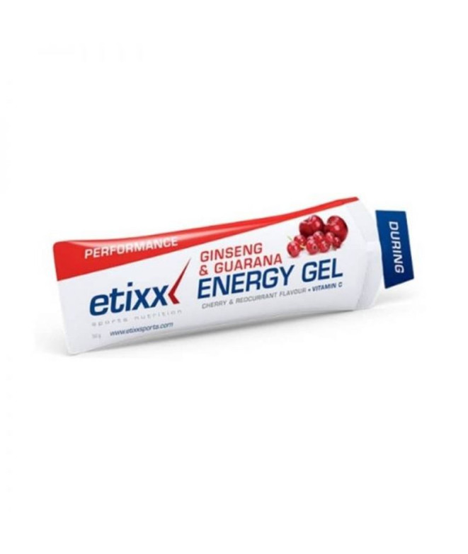 Gel Energético Etixx Energy Gel Ginseng & Guarana 50g