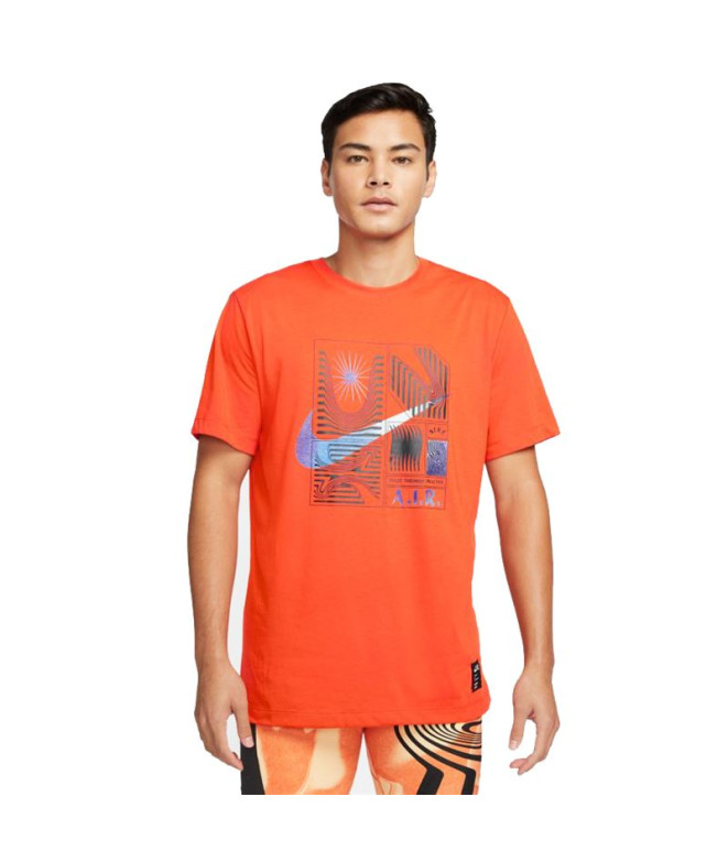 Camiseta Nike Yoga Dri-FIT A.I.R M Orange
