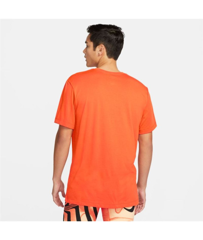 Camiseta Nike Yoga Dri-FIT A.I.R M Orange