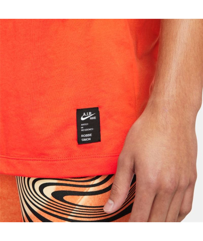 T-shirt Nike Yoga Dri-FIT A.I.R M Orange