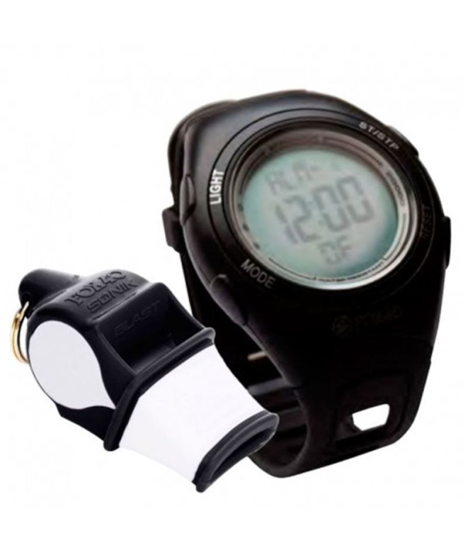 Pack apito FOX 40 SONIK BLAST e relógio BLACK NIXON