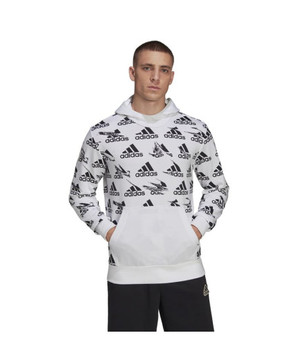 Sweatshirt adidas Essentials BrandLove M Blanc 2