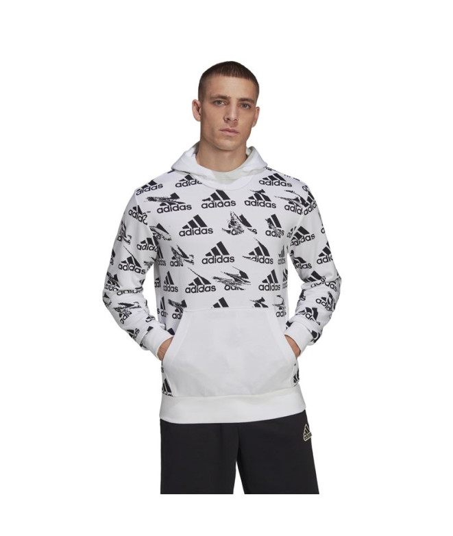 Sweatshirt adidas Essentials BrandLove M Blanc