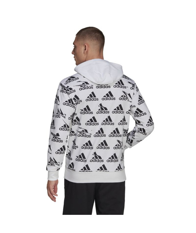 Sweatshirt adidas Essentials BrandLove M Blanc