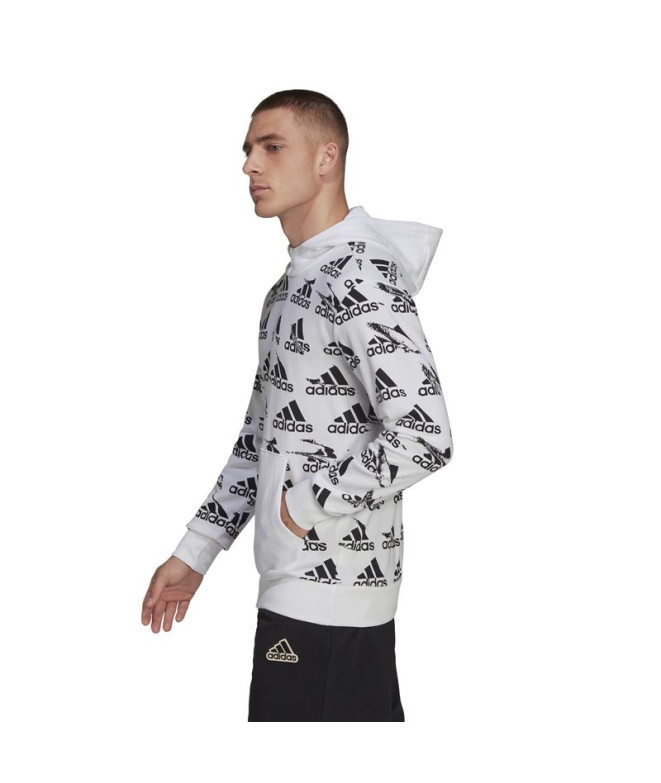 Sweatshirt adidas Essentials BrandLove M Blanc