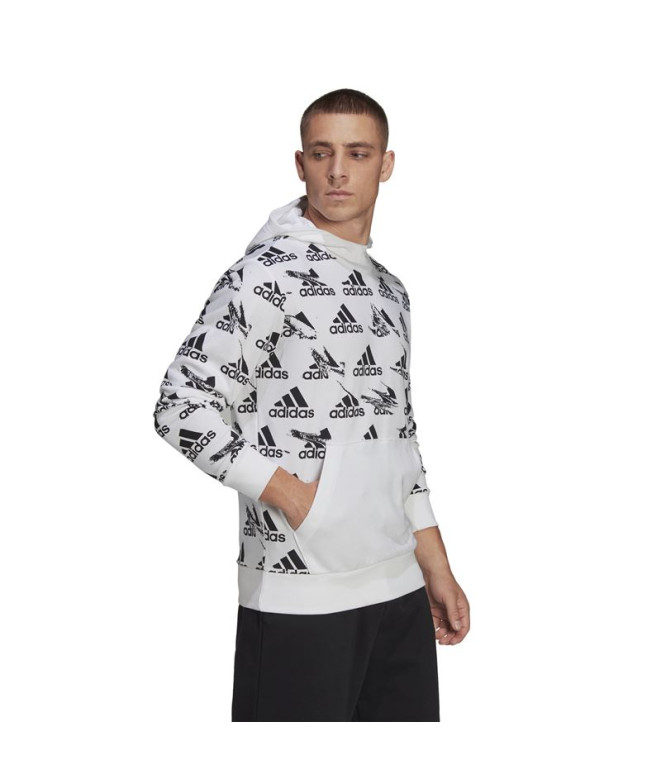 Sweatshirt adidas Essentials BrandLove M Blanc