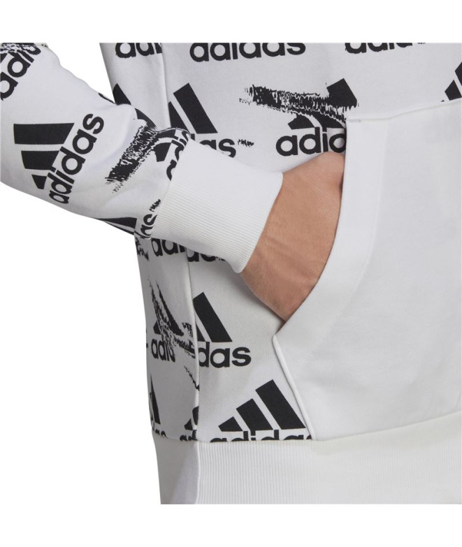 Sweatshirt adidas Essentials BrandLove M Blanc