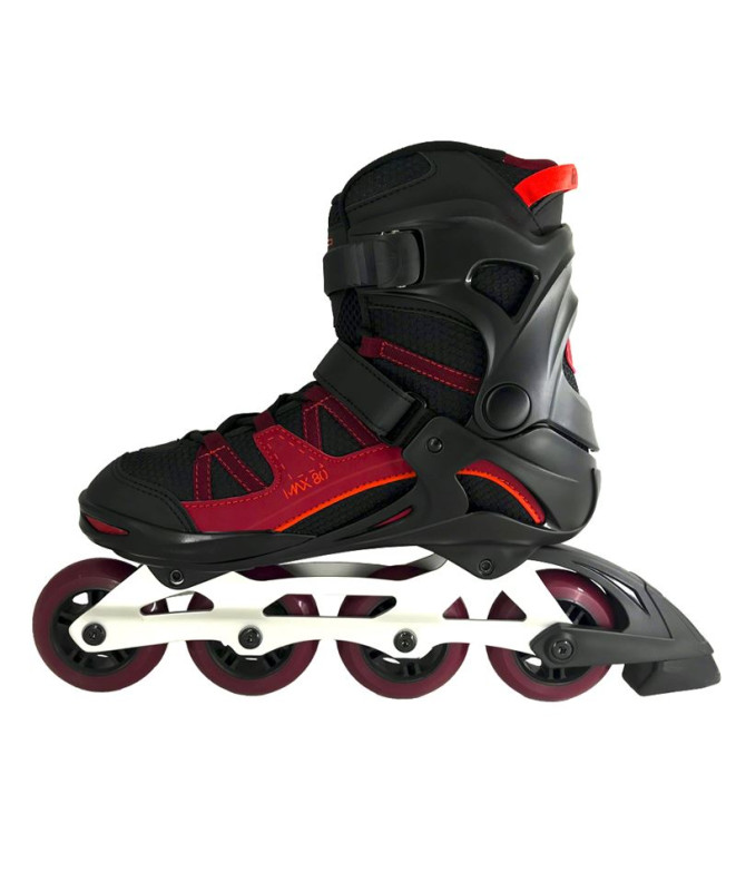 Patins em linha KRF MAX-80 Preto