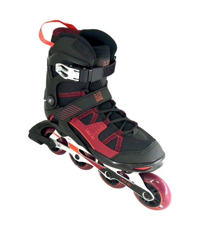 Patins em linha KRF MAX-80 Preto