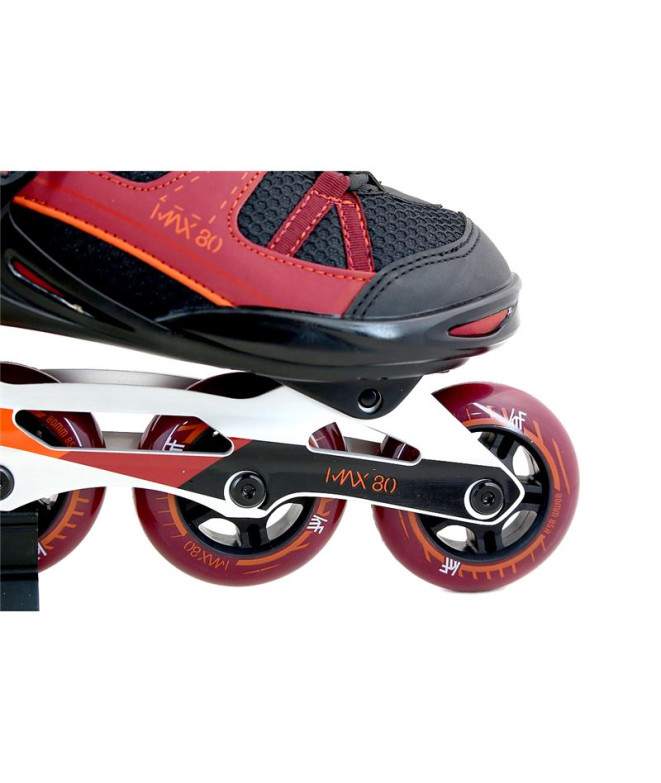 Patins em linha KRF MAX-80 Preto