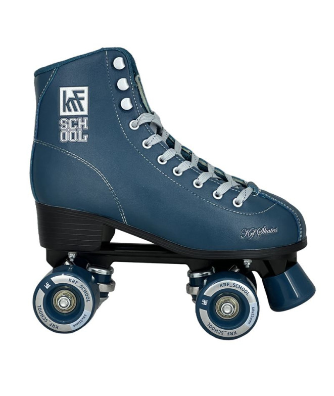 4-Wheel Skates KRF School Alu New Pro Blue
